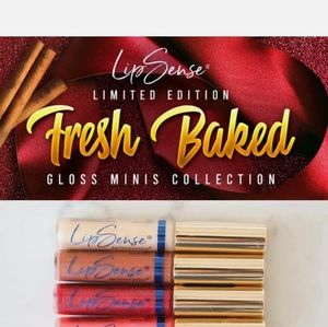 Lipsense, 4 mini flavored lip glosses